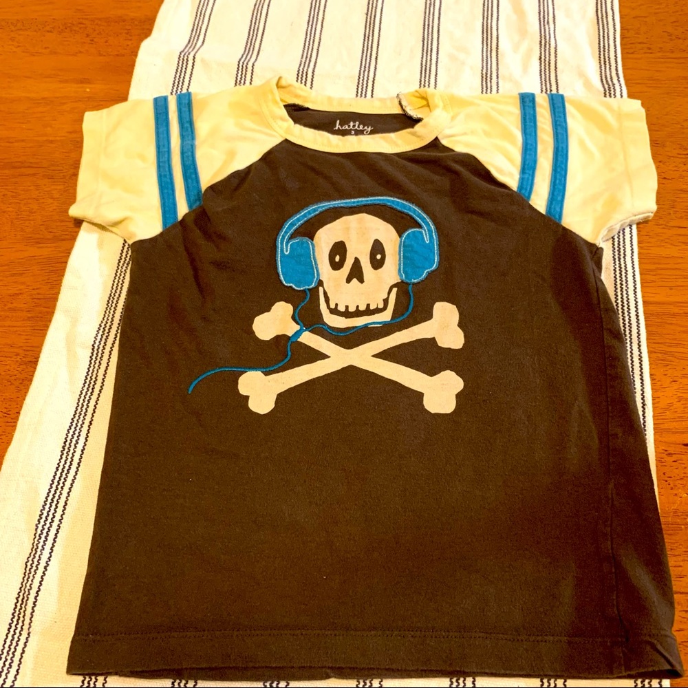 HATLEY SKULL and Crossbones